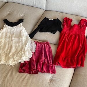 Girls dress bundle size 6/7
